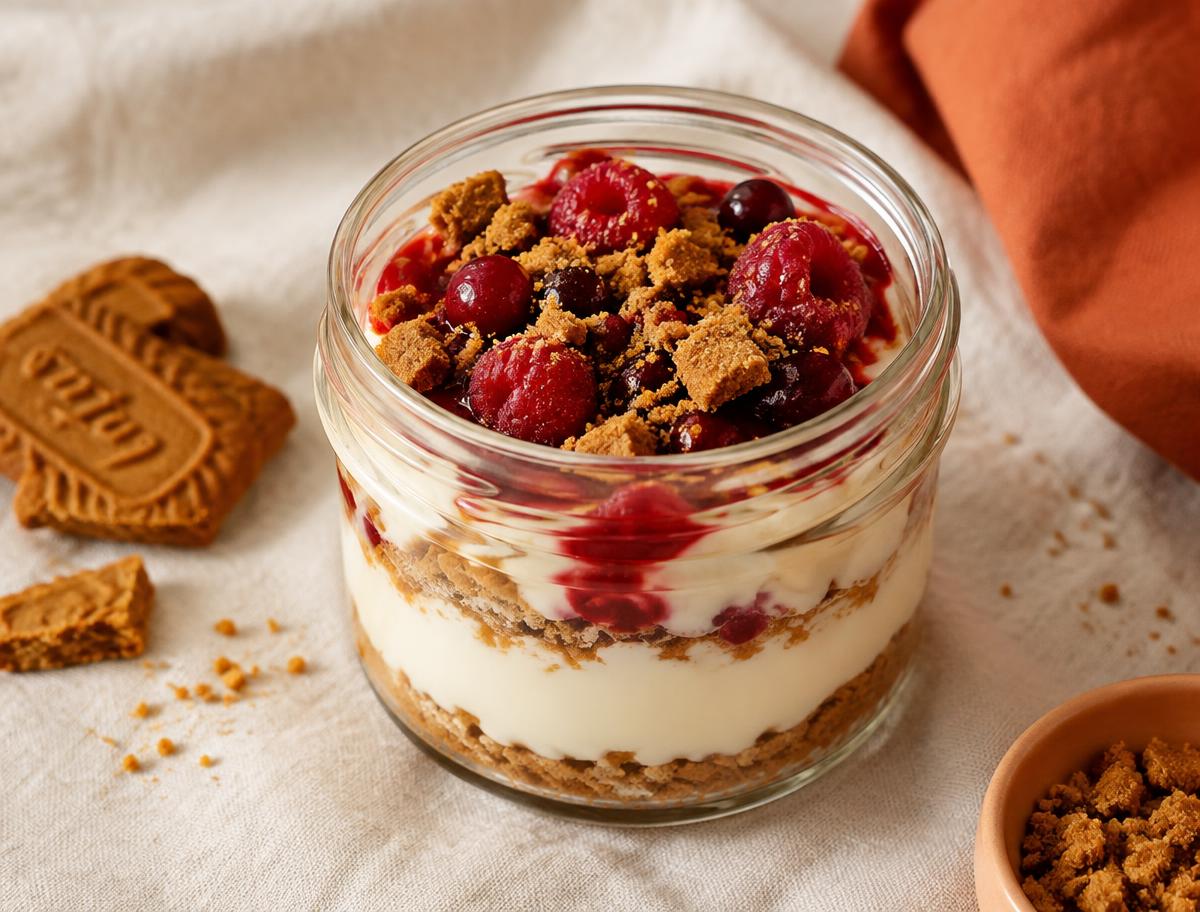Cheesecake bowl spéculoos